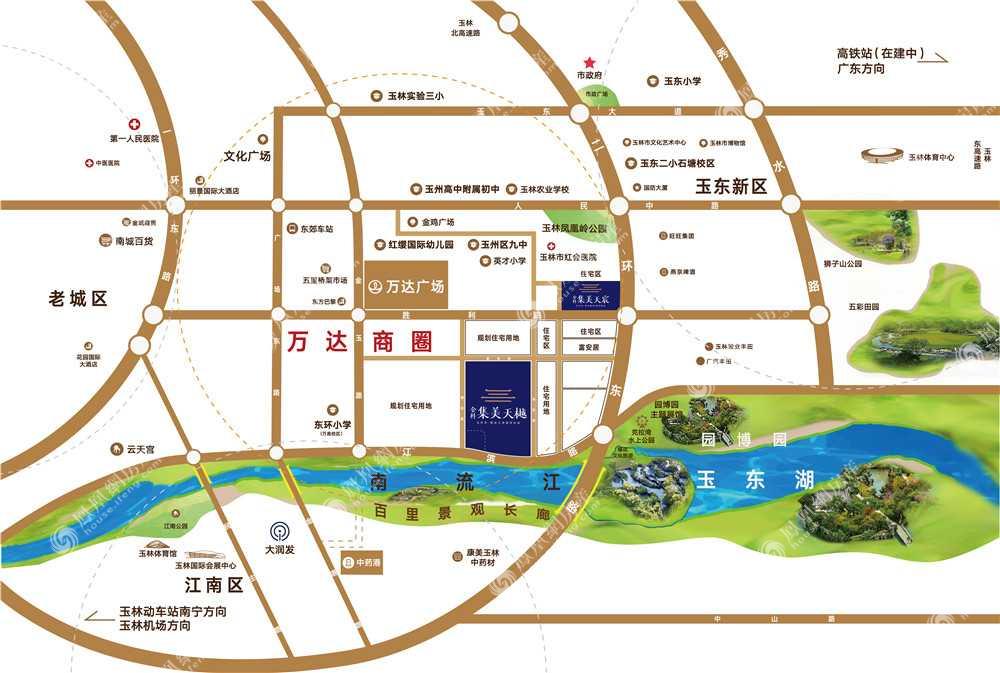 金科·集美天樾规划图2